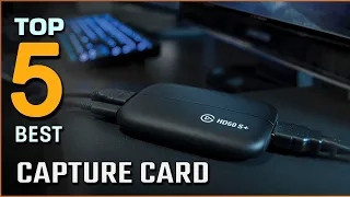Top 5 Best Capture Cards in 2023 [Review] - For Laptops, Live Streaming, Gaming, Mac & Beginners