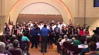 Chamber Choir performing "Because" by The Beatles