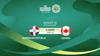 3RD PLACE: Dominican Republic v Canada | Full Game - FIBA U16 Americas Championship 2021