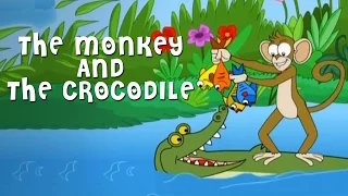 The Monkey And The Crocodile Story | Grandpa Stories | English Moral Stories For Kids