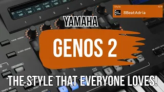Yamaha Genos 2 - A nod to one of the most well known styles ever!