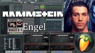 Rammstein - Engel (FL STUDIO INSTRUMENTAL COVER / SHREDDAGE 3) FLP / MIDI