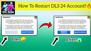 HOW TO RESTART ACCOUNT IN DLS 24🔥