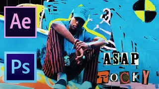 Create Insane Scrapbook Edits ! ASAP ROCKY x PACSUN | Adobe After Effects + Photoshop