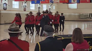 RCMP DEPOT GRADUATION Badge presentation July, 2023 Troop 33