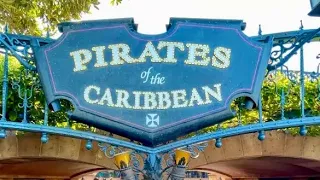 [2023 POV] PIRATES OF THE CARIBBEAN - FRONT ROW POV - 4K 60FPS | DISNEYLAND PARK, CALIFORNIA