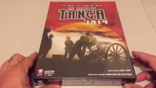 Informal unboxing video of The Battle of Tanga, 1914