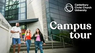 Canterbury Christ Church University Campus Tour - explore now!