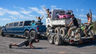 Ultimate 6X6 Mini Truck Camping Adventure!