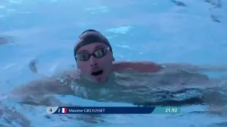 Final, Men’s 50m Freestyle - Canet-en-Roussillon - Mare Nostrum Swim Tour 2024