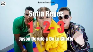 Sofia Reyes ➤ 1, 2, 3 🎵 (Letra/Lyric) Jason Derulo ft De La Ghetto [Official Video]