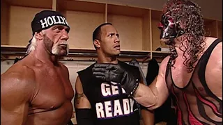 Ap21 reacts to Kane,Hollywood hogan and The Rock hilarious backstage segment. #wwe #999 #hulkhogan