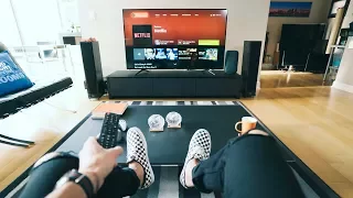 Ultimate 4K TV Setup - 2018 Tech Living Room Tour