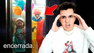 PAYASO DE LA DEEP WEB ENCIERRA A MI HIJA EN EL ASCENSOR…