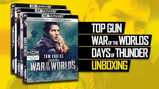 Top Gun, War of the Worlds & Days of Thunder: Unboxing (4K)