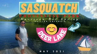 Sasquatch Provincial Park   Deer lake   May 9 2021