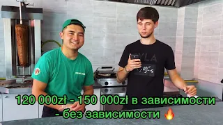 Бизнес в Польше - общепит Kebab/Шаурма - Сколько зарабатывает точка. Как открыть шаурму.