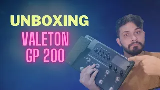 Unboxing Valeton GP 200 | primeiras impressões