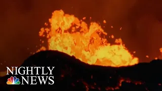 Lava Bomb Injures 23 People On Hawaii Tour Boat | NBC Nightly News