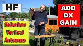 Ham Radio - Improving Suburban HF Vertical Antennas -