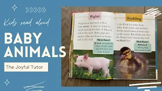 Kids Book Read Aloud | Baby Animals | Learning to Read Level One | Storytime