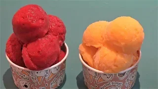 Recette glace maison aux fruits 2 ingrédients - Sorbet facile et sans sorbetière