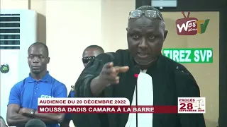 M. le président Dadis, Toumba avait pleurer dans votre chambre devant vous?