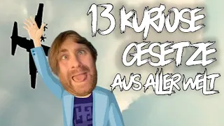 13 Kuriose Gesetze aus aller Welt