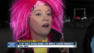 3-day walk for breast cancer awareness begins