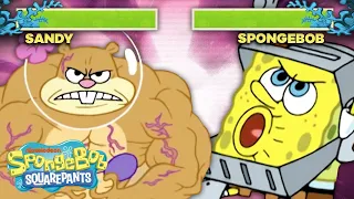 If SpongeBob Was a Fighting Arcade Game  🥊 SpongeBob SquareOff PART 2