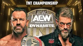 I Quit match for the TNT Championship AEW DYNAMITE LIVE