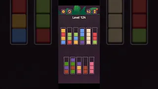 Complete Block King Sort Puzzle Level 121 to Level 130