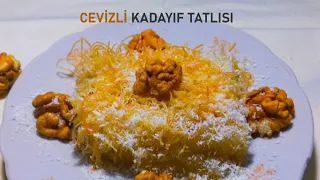 KADAYIF TATLISI TARİFİ | Traditional Turkish Kadayif Recipe | Cevizli Tel Kadayıf Tatlısı | 2021