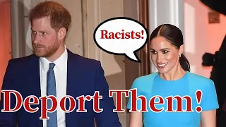 Meghan Markle and Prince Harry Voted Most Unlikable Celebrities of 2022 | Deport Them!