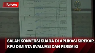 Kpu Akui Terdapat Kesalahan saat Aplikasi Sirekap Pindai Formulir C - iNews Sore18/02