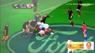 Rugby Union New Zealand v England 2nd Test HD Highlights 2014