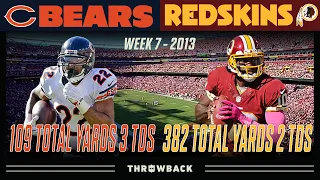 RGIII’s Last Elite Performance! (Bears vs. Redskins 2013, Week 7)