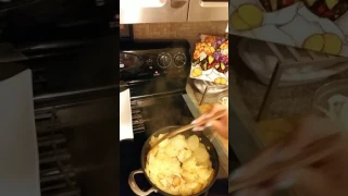 How to make Smothered Potatoes & Onions