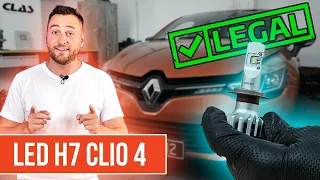 ENFIN LEGAL! Installer un kit LED H7 sur Clio 4 💡
