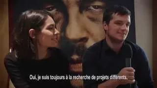 New interview of Claudia Traisac and Josh Hutcherson in Paris