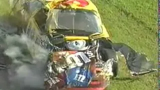 Elliott Sadler Wrecks at Talledega 2003 and 2004