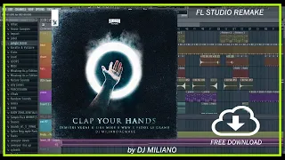 Dimitri Vegas & Like Mike x W&W x Fedde Le Grand - Clap Your Hands [FL Studio Remake] + FLP Download