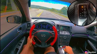 (POV) HOW TO DRIVE YOUR INFINITI IN MANUAL MODE ❗️