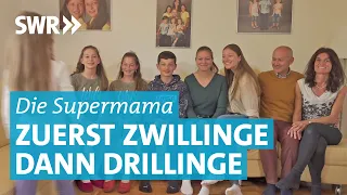 Drillinge, was tun? Großfamilie Alan im Alltag