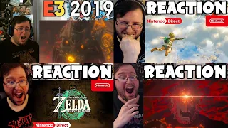 The Legend of Zelda: Tears of the Kingdom EVERY Trailer REACTION (2019-2023)