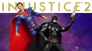 HIYA Toys Injustice 2 Exquisite Mini 1/18 Superman & Batman Action Figure Review