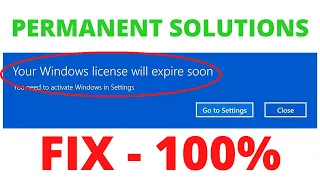 Your Windows License will Expire Soon Windows 10 in HP / Dell / Lenovo Laptop in Hindi