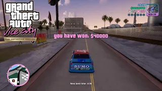 GTA Vice City Definitive Edition 100% - Vice Street Racer / All 6 Races