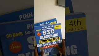 Pinnacle Maths & Reasoning 4th Edition Unboxing | Latest SSC Books