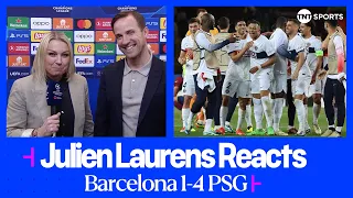 "PSG PLAYED SO WELL!" 🤩 | Julien Laurens | Barcelona 1-4 PSG | UEFA Champions League